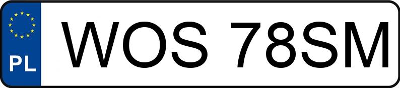 Numer rejestracyjny WOS 78SM posiada ROMET Motorowery Soft - WOS78SM Numer rejestracyjny WOS 78SM posiada ROMET Motorowery Soft - WOS78SM