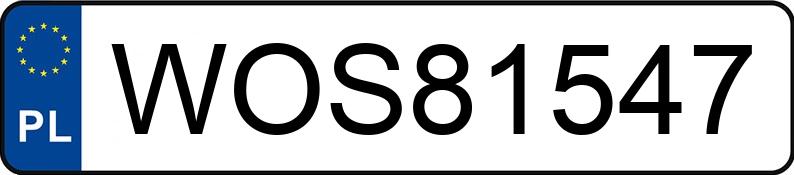 Numer rejestracyjny WOS 81547 posiada MERCEDES-BENZ CLS 350 CDI MR`11 E5 218 BlueEFFICIENCY - WOS81547