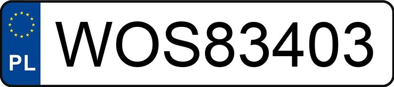 Numer rejestracyjny WOS 83403 posiada MERCEDES-BENZ E 220 CDI MR`02 E3 211 Elegance - WOS83403