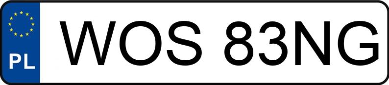 Numer rejestracyjny WOS 83NG posiada ZIPP Motorowery Pro RS 50 - WOS83NG