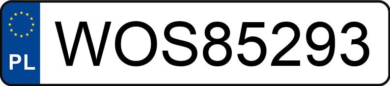 Numer rejestracyjny WOS 85293 posiada SEAT LEON - WOS85293 Numer rejestracyjny WOS 85293 posiada SEAT LEON - WOS85293