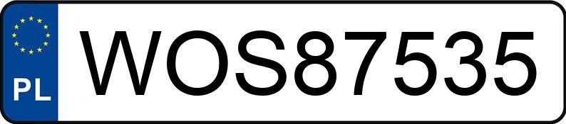 Numer rejestracyjny WOS 87535 posiada AUDI A6 Avant 2.0 TDi MR`09 E4 4F e - WOS87535