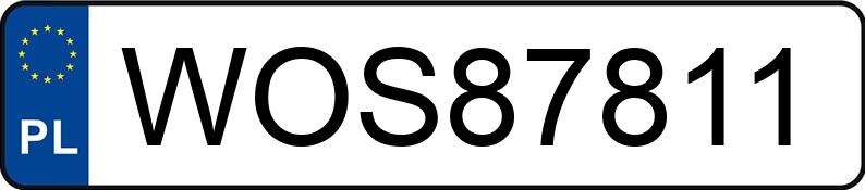 Numer rejestracyjny WOS 87811 posiada BMW 318 D - WOS87811