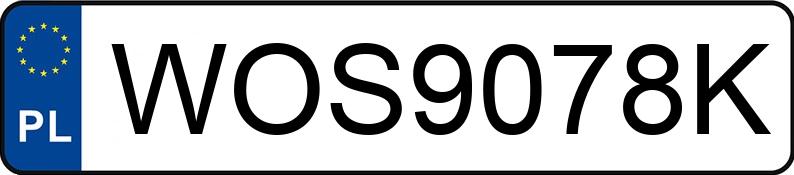 Numer rejestracyjny WOS 9078K posiada FORD MUSTANG - WOS9078K