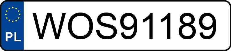 Numer rejestracyjny WOS 91189 posiada SKODA OCTAVIA - WOS91189 Numer rejestracyjny WOS 91189 posiada SKODA OCTAVIA - WOS91189