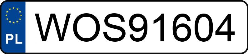 Numer rejestracyjny WOS 91604 posiada CITROEN C5 - WOS91604