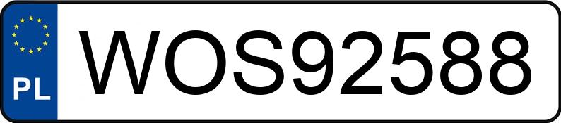 Numer rejestracyjny WOS 92588 posiada FORD KUGA - WOS92588 Numer rejestracyjny WOS 92588 posiada FORD KUGA - WOS92588