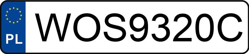 Numer rejestracyjny WOS 9320C posiada SAM --- - WOS9320C Numer rejestracyjny WOS 9320C posiada SAM --- - WOS9320C