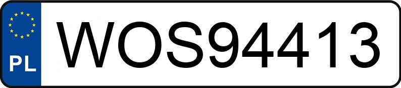Numer rejestracyjny WOS 94413 posiada AUDI A4 Avant 1.8 Kat. MR`00 E3 8E T S line - WOS94413