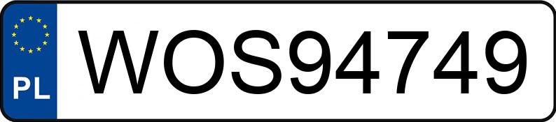 Numer rejestracyjny WOS 94749 posiada RENAULT CLIO SOCIETE - WOS94749 Numer rejestracyjny WOS 94749 posiada RENAULT CLIO SOCIETE - WOS94749