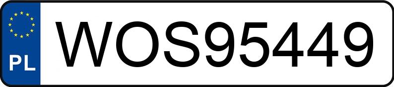Numer rejestracyjny WOS 95449 posiada BMW 320 - WOS95449 Numer rejestracyjny WOS 95449 posiada BMW 320 - WOS95449