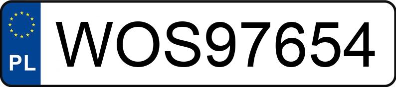 Numer rejestracyjny WOS 97654 posiada KIA Sportage 2.0 CRDi MR`16 E6 Business Line - WOS97654