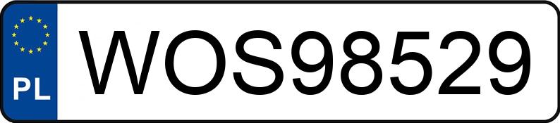 Numer rejestracyjny WOS 98529 posiada BMW 318 Diesel MR`04 E4 E90 318 Diesel MR`04 E4 E90 - WOS98529