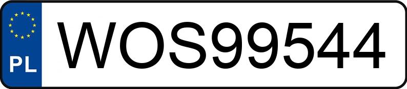 Numer rejestracyjny WOS 99544 posiada PEUGEOT 406 Coupe V6 3.0 MR`98 406 Coupe V6 3.0 MR`98 - WOS99544