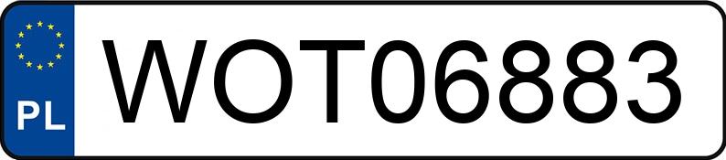 Numer rejestracyjny WOT 06883 posiada BMW 320 - WOT06883 Numer rejestracyjny WOT 06883 posiada BMW 320 - WOT06883