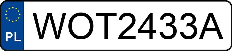 Numer rejestracyjny WOT 2433A posiada CITROEN C5 2.0I 16V - WOT2433A Numer rejestracyjny WOT 2433A posiada CITROEN C5 2.0I 16V - WOT2433A