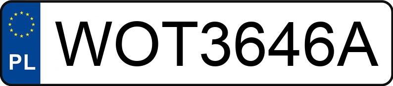 Numer rejestracyjny WOT 3646A posiada VOLKSWAGEN GOLF R - WOT3646A Numer rejestracyjny WOT 3646A posiada VOLKSWAGEN GOLF R - WOT3646A