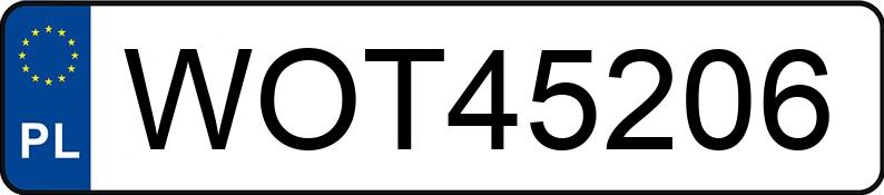 Numer rejestracyjny WOT 45206 posiada VOLKSWAGEN POLO 1.2 KAT - WOT45206 Numer rejestracyjny WOT 45206 posiada VOLKSWAGEN POLO 1.2 KAT - WOT45206