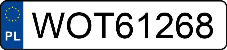 Numer rejestracyjny WOT 61268 posiada VOLVO XC60 - WOT61268 Numer rejestracyjny WOT 61268 posiada VOLVO XC60 - WOT61268