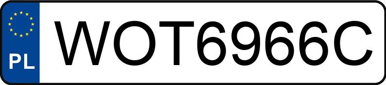 Numer rejestracyjny WOT 6966C posiada MERCEDES-BENZ E 300 DE - WOT6966C