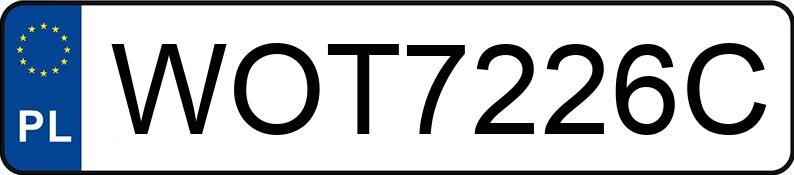 Numer rejestracyjny WOT 7226C posiada VOLKSWAGEN GOLF PLUS - WOT7226C Numer rejestracyjny WOT 7226C posiada VOLKSWAGEN GOLF PLUS - WOT7226C