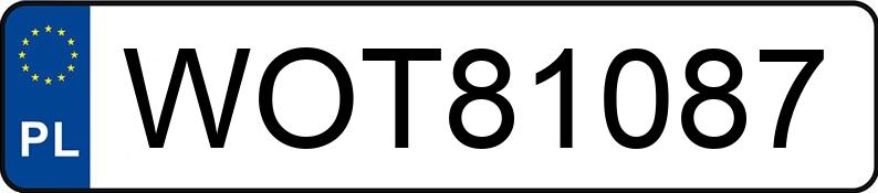 Numer rejestracyjny WOT 81087 posiada BMW 520 D - WOT81087 Numer rejestracyjny WOT 81087 posiada BMW 520 D - WOT81087