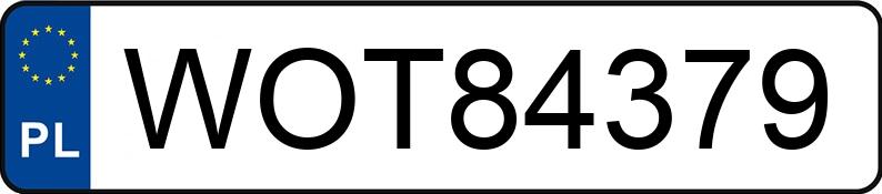 Numer rejestracyjny WOT 84379 posiada TOYOTA AURIS - WOT84379 Numer rejestracyjny WOT 84379 posiada TOYOTA AURIS - WOT84379