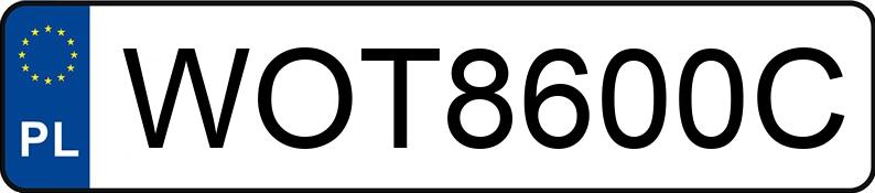 Numer rejestracyjny WOT 8600C posiada SKODA OCTAVIA - WOT8600C Numer rejestracyjny WOT 8600C posiada SKODA OCTAVIA - WOT8600C