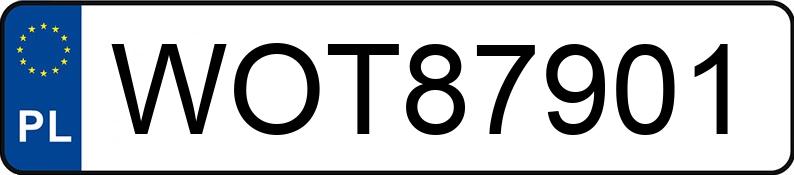 Numer rejestracyjny WOT 87901 posiada SEAT LEON - WOT87901