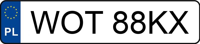 Numer rejestracyjny WOT 88KX posiada HONDA ACCORD CL9 - WOT88KX Numer rejestracyjny WOT 88KX posiada HONDA ACCORD CL9 - WOT88KX