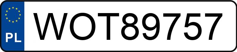 Numer rejestracyjny WOT 89757 posiada FORD Galaxy 2.0 TDCi MR`15 E6 Titanium 4WD - WOT89757