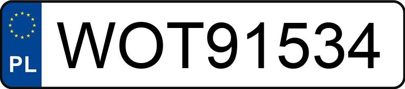 Numer rejestracyjny WOT 91534 posiada SKODA OCTAVIA - WOT91534 Numer rejestracyjny WOT 91534 posiada SKODA OCTAVIA - WOT91534