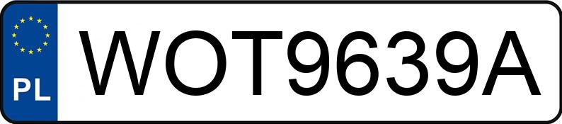 Numer rejestracyjny WOT 9639A posiada HONDA CIVIC - WOT9639A