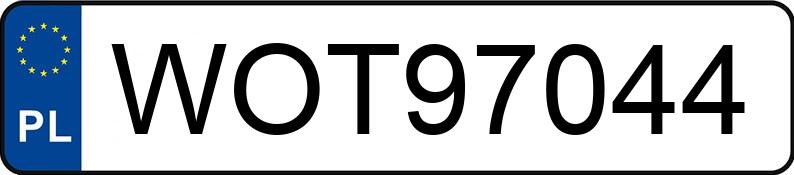 Numer rejestracyjny WOT 97044 posiada VOLVO V50 2.0 D MR`08 E4 V50 2.0 D MR`08 E4 - WOT97044