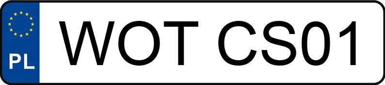 Numer rejestracyjny WOT CS01 posiada HONDA ACCORD 2.0 KAT - WOTCS01 Numer rejestracyjny WOT CS01 posiada HONDA ACCORD 2.0 KAT - WOTCS01