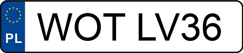 Numer rejestracyjny WOT LV36 posiada BMW 330D - WOTLV36