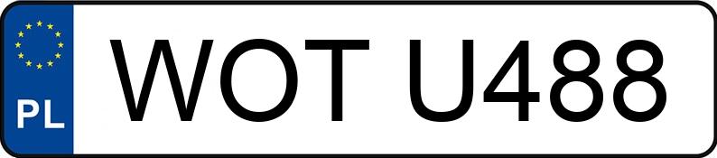 Numer rejestracyjny WOT U488 posiada FIAT Punto II 1.2 Kat. GO! - WOTU488 Numer rejestracyjny WOT U488 posiada FIAT Punto II 1.2 Kat. GO! - WOTU488