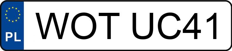 Numer rejestracyjny WOT UC41 posiada VOLKSWAGEN Passat B6 2.0 TDI MR`05 E4 Highline DPF - WOTUC41 Numer rejestracyjny WOT UC41 posiada VOLKSWAGEN Passat B6 2.0 TDI MR`05 E4 Highline DPF - WOTUC41