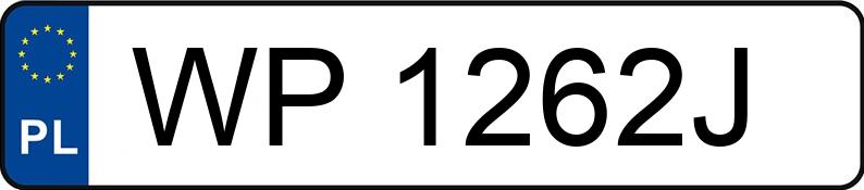 Numer rejestracyjny WP 1262J posiada MAN 26.364 F2000 E2 26.0t FNLS - WP1262J