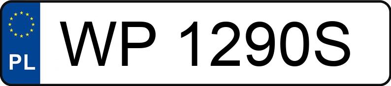 Numer rejestracyjny WP 1290S posiada FORD MONDEO - WP1290S