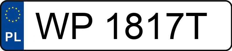Numer rejestracyjny WP 1817T posiada BMW 318I - WP1817T Numer rejestracyjny WP 1817T posiada BMW 318I - WP1817T