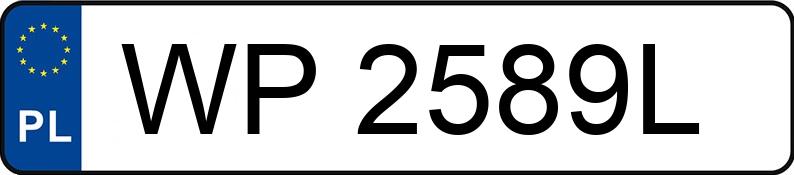 Numer rejestracyjny WP 2589L posiada BMW 520D - WP2589L