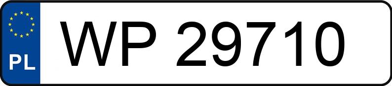 Numer rejestracyjny WP 29710 posiada OPEL Astra II 2.0 DTI MR`98 Astra II 2.0 DTI MR`98 - WP29710