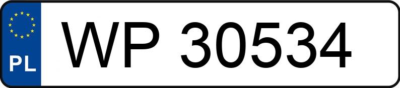 Numer rejestracyjny WP 30534 posiada SEAT Cordoba 1.4 MR`00 6K Signo - WP30534 Numer rejestracyjny WP 30534 posiada SEAT Cordoba 1.4 MR`00 6K Signo - WP30534