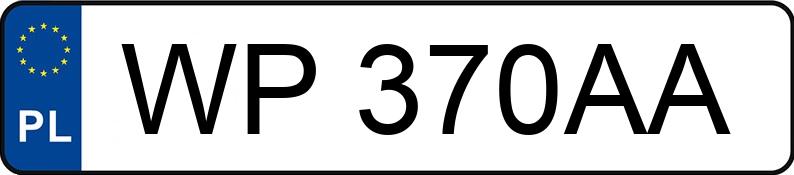 Numer rejestracyjny WP 370AA posiada RENAULT Laguna II Grandtour 1.9 DCI MR`01 E3 - WP370AA Numer rejestracyjny WP 370AA posiada RENAULT Laguna II Grandtour 1.9 DCI MR`01 E3 - WP370AA