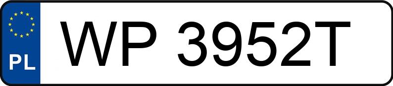 Numer rejestracyjny WP 3952T posiada BMW 520D - WP3952T Numer rejestracyjny WP 3952T posiada BMW 520D - WP3952T