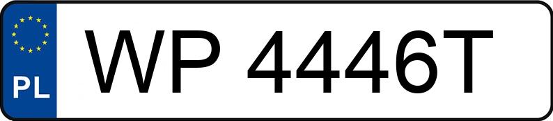 Numer rejestracyjny WP 4446T posiada FORD FOCUS ST170 - WP4446T