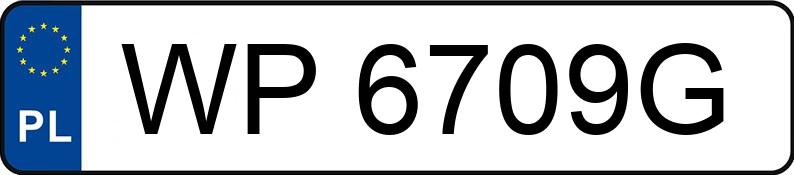 Numer rejestracyjny WP 6709G posiada SEAT INCA - WP6709G