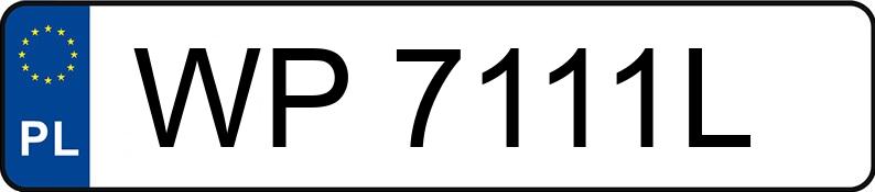 Numer rejestracyjny WP 7111L posiada MERCEDES-BENZ AMG E 43 4MATIC - WP7111L