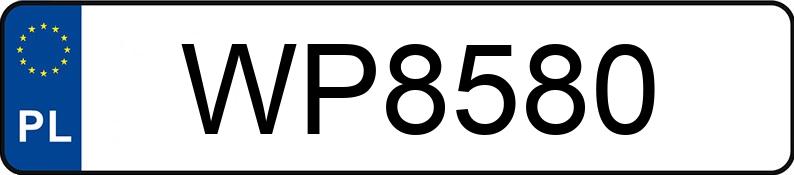 Numer rejestracyjny WP 8580 posiada YAMAHA Sportowe do 600 ccm YZF-R125 - WP8580